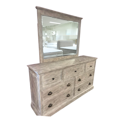 Davenport Dresser With Mirror