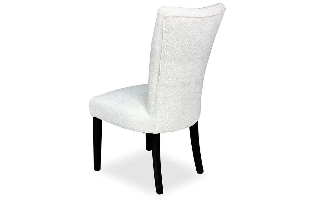 Waterloo Dining Chair - Black Hamptons & Boucle