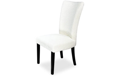 Waterloo Dining Chair - Black Hamptons & Boucle