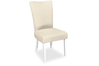 Waterloo Dining Chair - White Hamptons & Natural