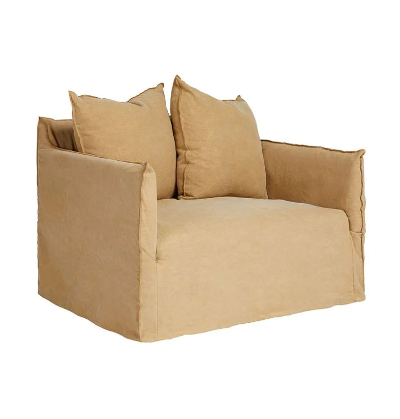 Whitsunday Linen 1.5 Seater Armchair