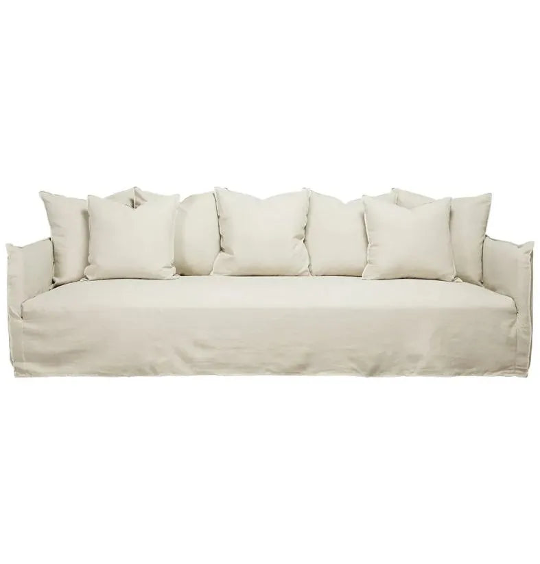 Whitsunday Linen 3.5 Seater Sofa Cover