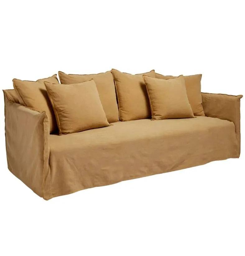 Whitsunday Linen 3.5 Seater Sofa Cover