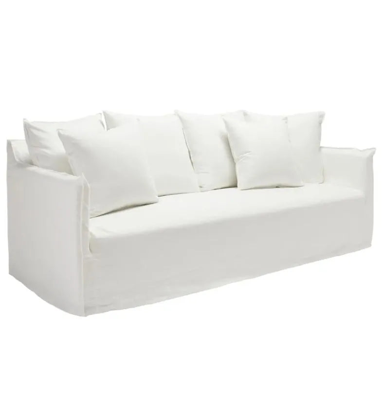 Whitsunday Linen 3.5 Seater Sofa Cover