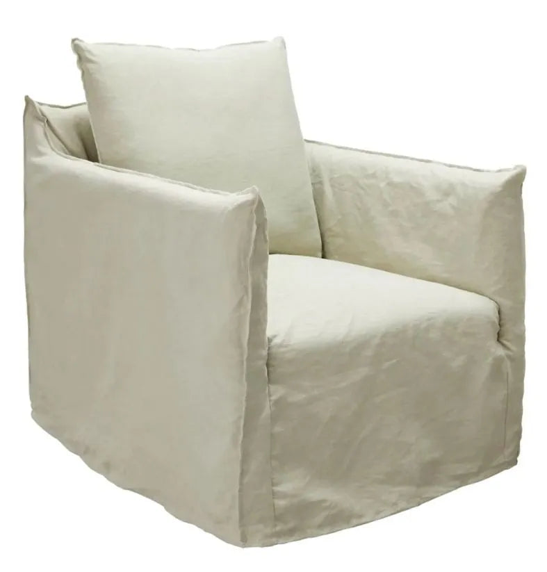 Whitsunday Linen 1 Seater Armchair Cover