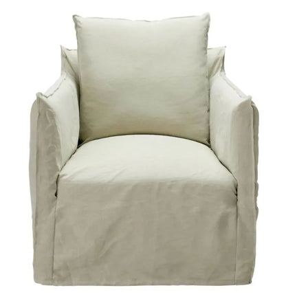 Whitsunday Linen 1 Seater Armchair Cover