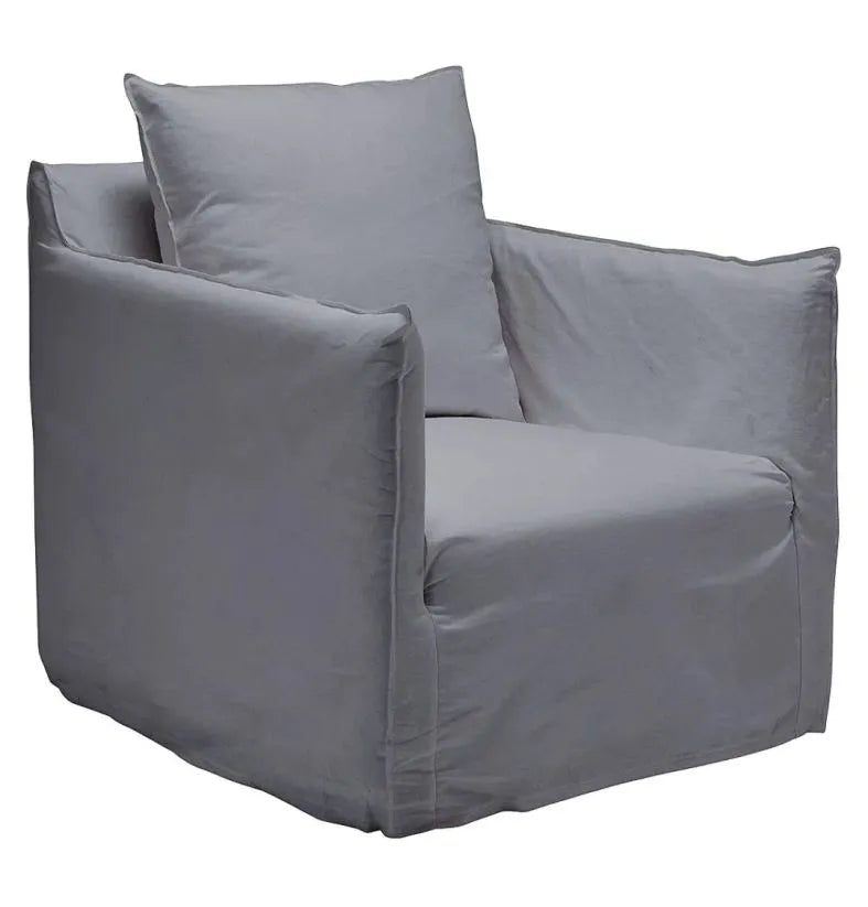 Whitsunday Linen 1 Seater Armchair Cover