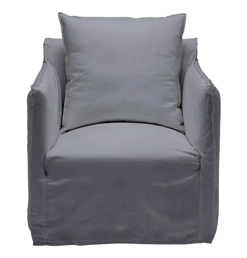 Whitsunday Linen 1 Seater Armchair Cover