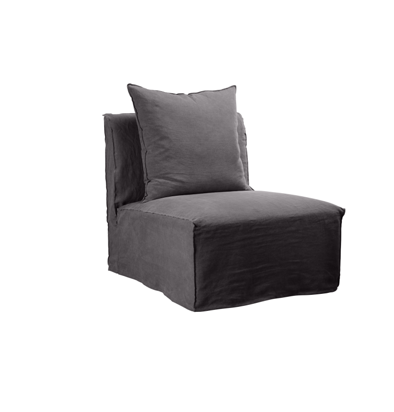 Whitsunday Linen Armless Chair