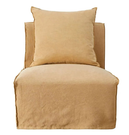 Whitsunday Linen Armless Chair