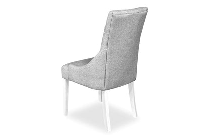 Chester Dining Chair - White Hamptons & Cement