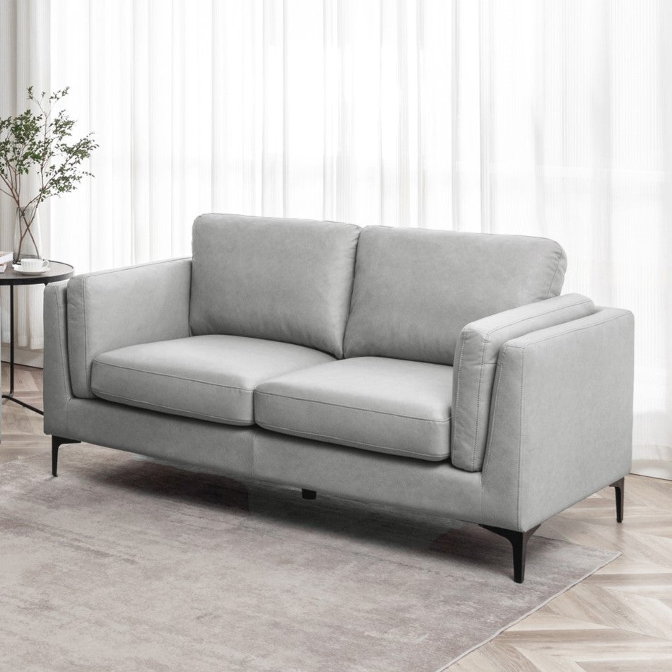 Seattle 2 Seater Sofa - Stone Grey