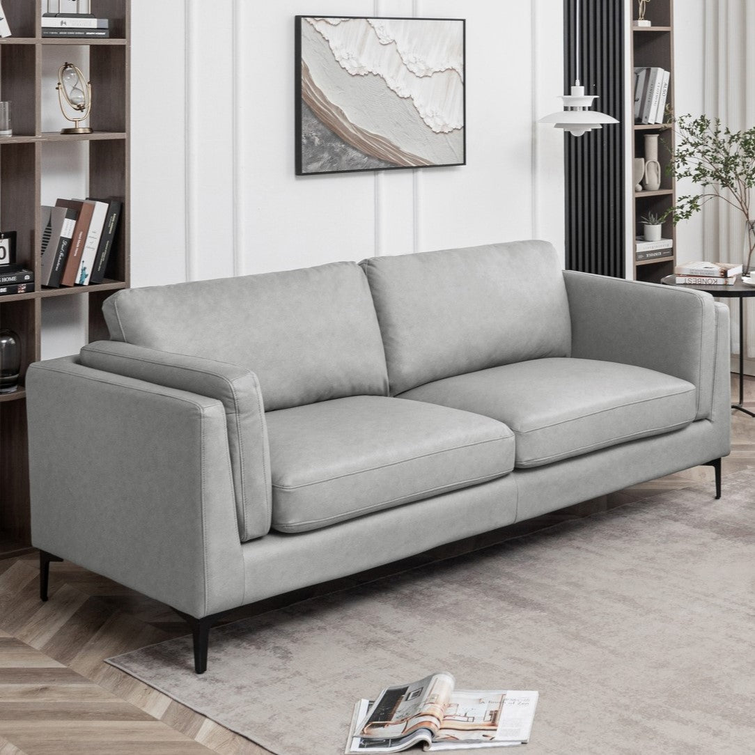 Seattle 3 Seater Sofa - Stone Grey